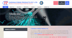 Desktop Screenshot of chennaiforgeproducts.com